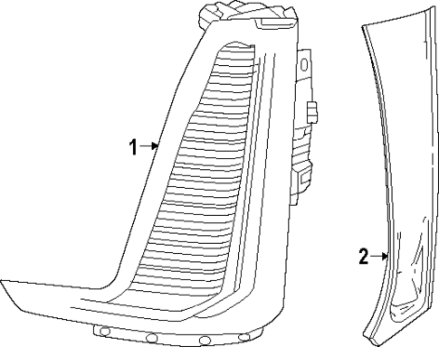 Tail Lamps for 2025 Cadillac ESCALADE IQ #0