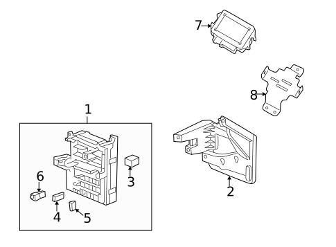 Relays for 2010 Cadillac CTS #0