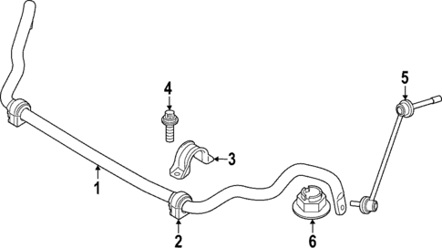 Stabilizer Bar & Components for 2024 BMW iX #1