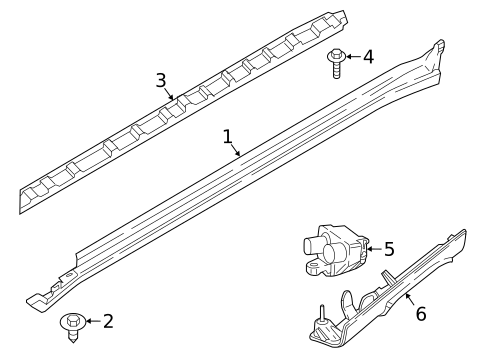 Exterior Trim - Pillars for 2021 BMW X7 #0