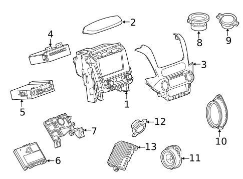 Sound System for 2018 GMC Yukon XL #0