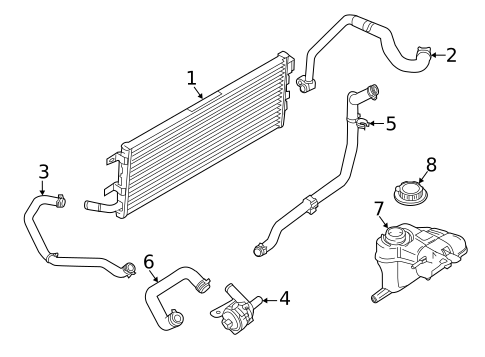 Cooling System for 2010 Mercury Milan #0