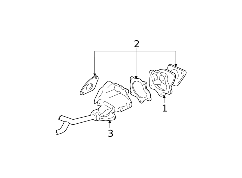 Gaskets & Sealing Systems for 2000 Oldsmobile Alero #0