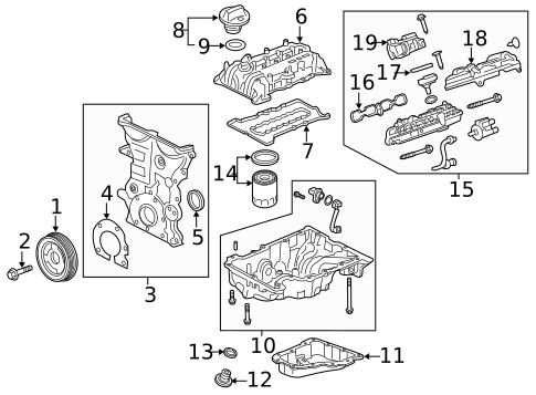 Intake for 2018 Chevrolet Malibu #0