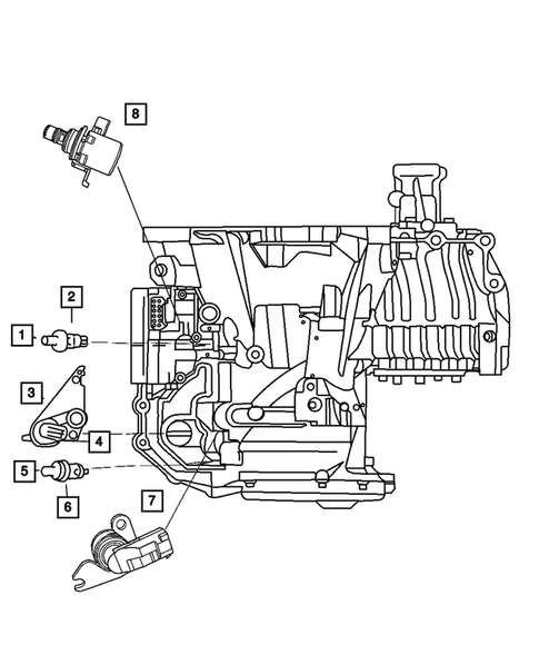 Sensors for 2007 Dodge Caravan #2