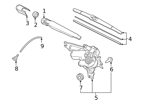 Wipers for 2020 Hyundai Venue #1