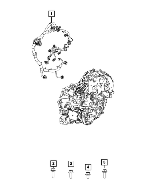 Wiring, Powertrain for 2026 Jeep Cherokee #0