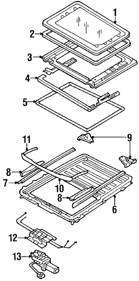 Sunroof for 1985 Mazda GLC #0
