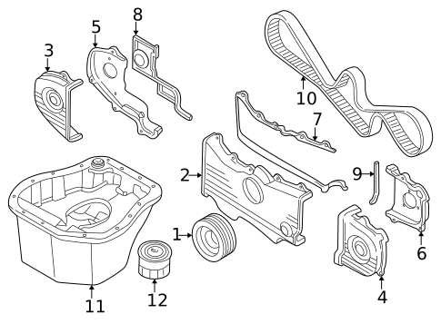Engine Parts for 1997 Subaru Impreza #0