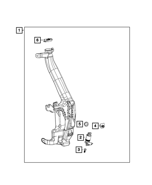 Wiper and Washer System for 2021 Jeep Grand Cherokee #3