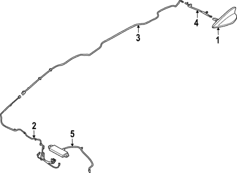 Antenna & Radio for 2022 Kia EV6 #0