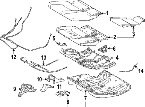 Second Row Seats for 2025 Toyota 4Runner #2