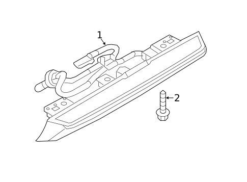High Mount Lamps for 2014 Mazda 3 #1