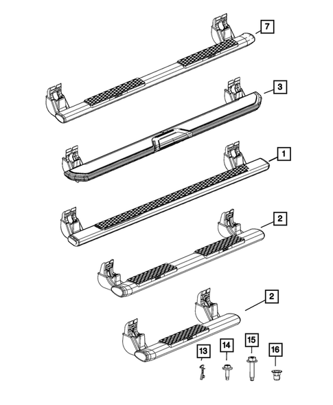Running Boards and Side Steps for 2023 Ram 3500 #1