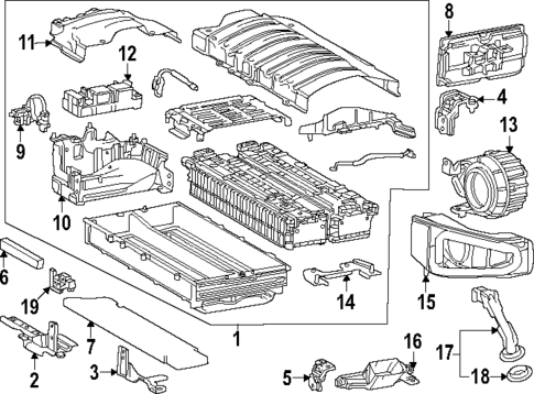 Battery for 2025 Toyota Corolla Cross #0