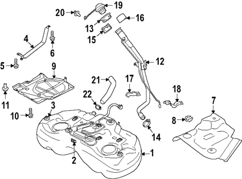 Emission Components for 2025 Subaru Forester #1