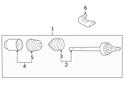 Drive Axles for 2010 Kia Optima #0
