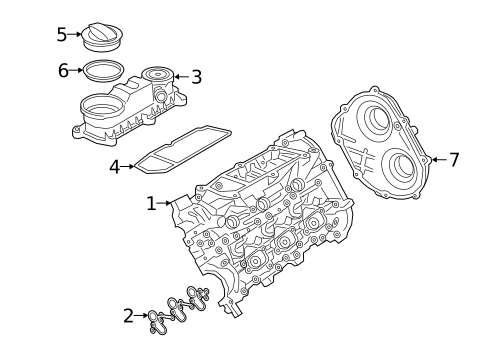 Valve & Timing Covers for 2023 Audi Q8 #0