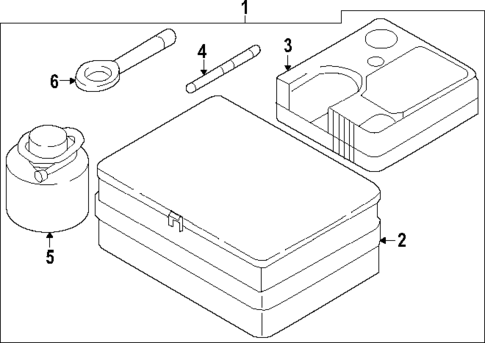 Interior Trim - Rear Body for 2025 Genesis GV60 #1