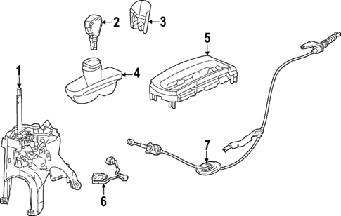 Transmission Shift Lever for 2017 Honda Civic #0