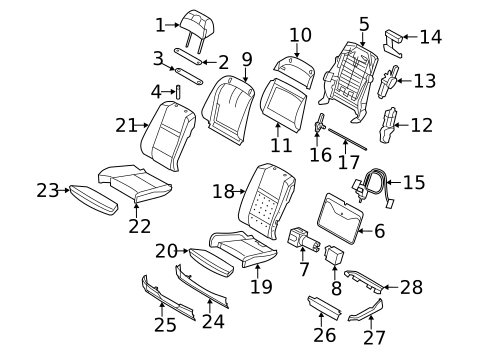 Power Seats for 2011 BMW X5 #2