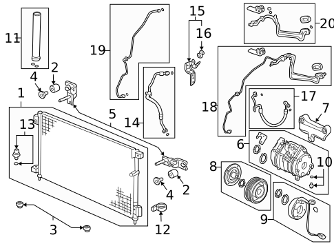 Switches & Sensors for 2005 Honda Accord #1