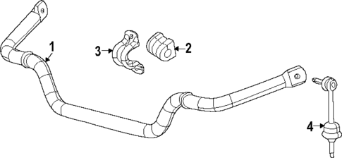 Stabilizer Bar & Components for 2025 Ram 1500 #1