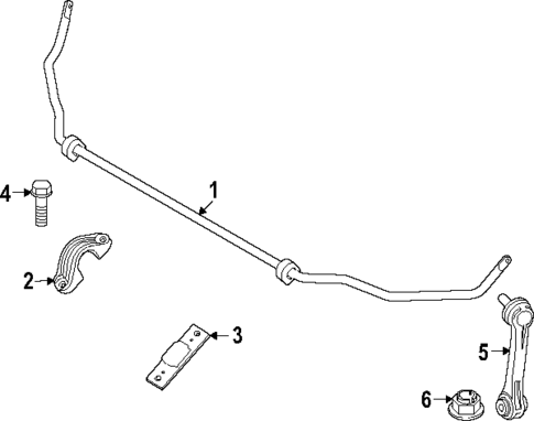 Stabilizer Bar & Components for 2024 BMW i5 #4
