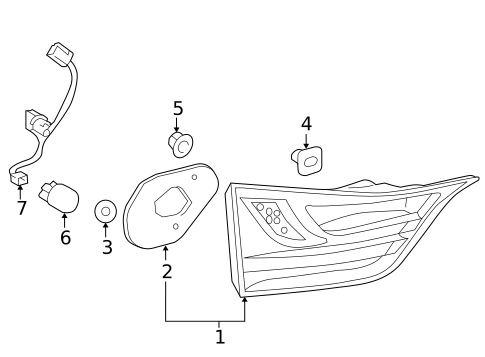 Bulbs - Chassis for 2013 Lexus GS450h #1