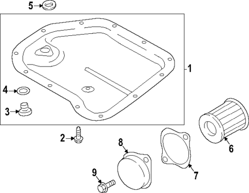 Transaxle Parts for 2025 Subaru Crosstrek #0