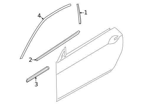Exterior Trim - Door for 2023 BMW M440i #0