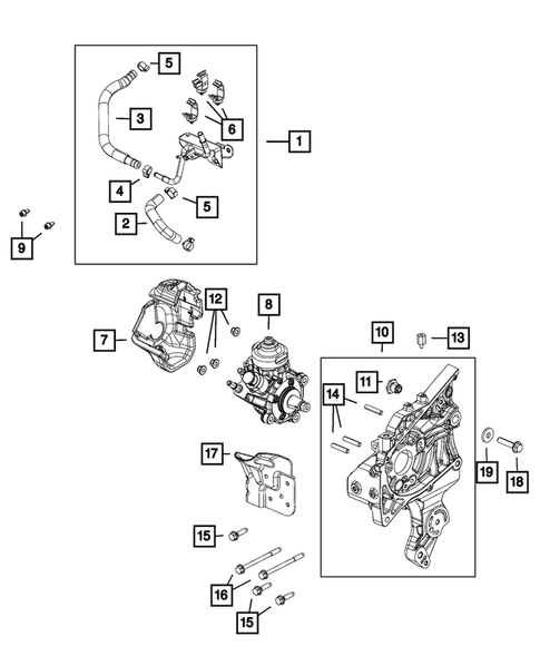 Fuel Pump and Sending Unit for 2015 Jeep Cherokee #2