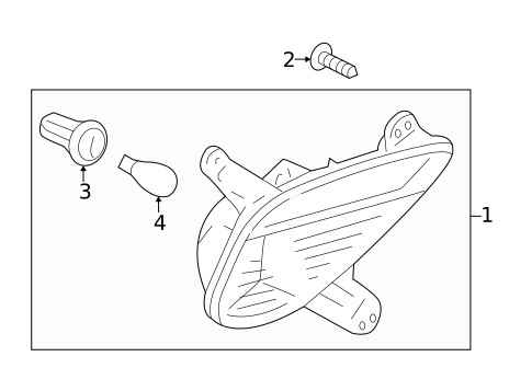 Bulbs - Chassis for 2020 Mitsubishi Eclipse Cross #1
