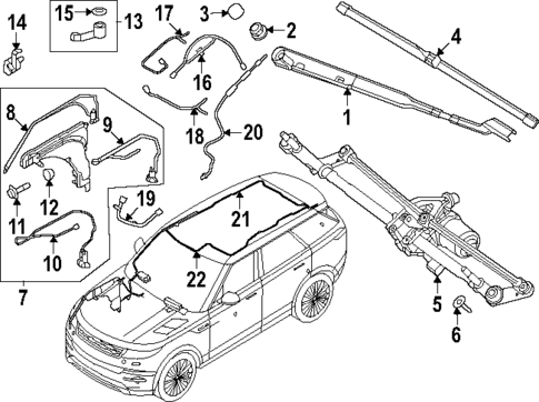 Wipers for 2023 Land Rover Range Rover Sport #0