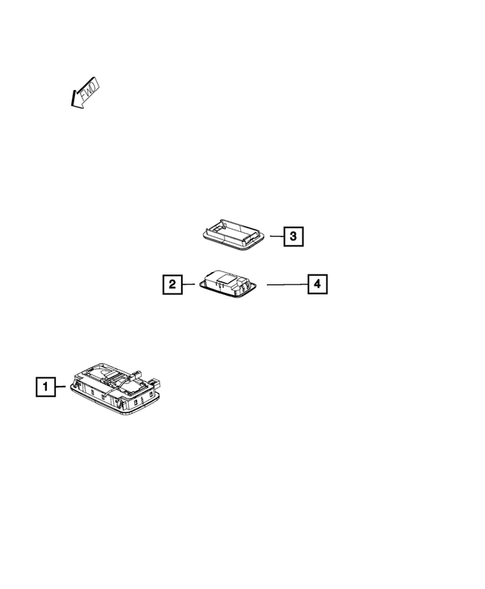 Lamps-Interior and Exterior for 2016 Ram ProMaster City #2