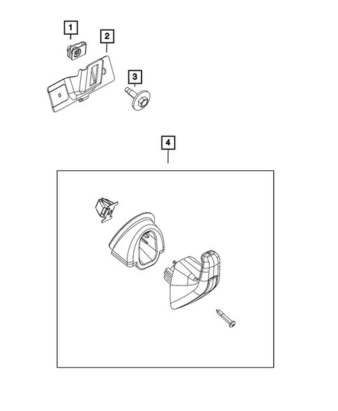Headliners - Visors - Assist Straps for 2020 Dodge Challenger #2