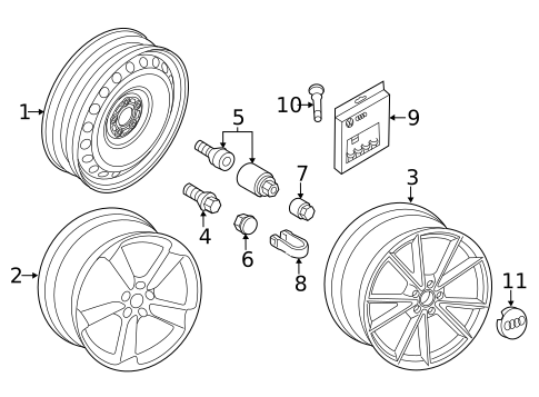Wheels for 2013 Audi RS5 #1