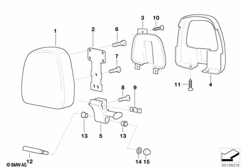 Bench Seat for 2001 BMW-Motorrad R 1200 C #0