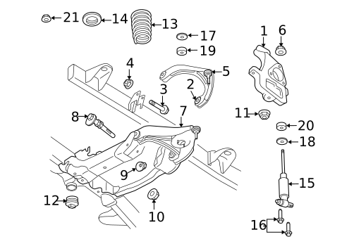 Shocks & Suspension Components for 2013 Ram 1500 #0