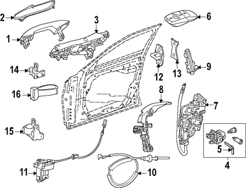 Front Door for 2024 Mercedes-Benz E450 #1
