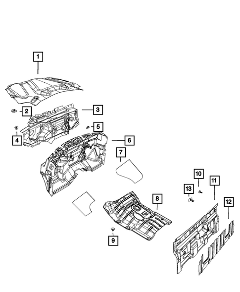 Carpets, Floor Mats, Load Floor, and Silencers for 2019 Ram 1500 #1