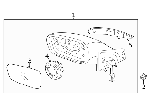 Mirrors for 2017 Hyundai Sonata #0