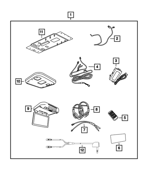 Audio and Electronics for 2012 Dodge Journey #0