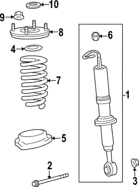 Struts & Components for 2025 Toyota Tundra #3