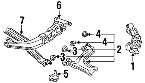 Suspension Components for 1993 Buick Skylark #1