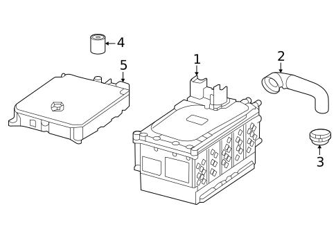 Battery for 2021 Mercedes-Benz GLS 63 AMG® #1