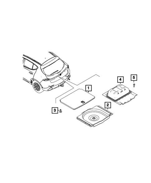 Carpets, Floor Mats, Load Floor, and Silencers for 2024 Dodge Hornet #3