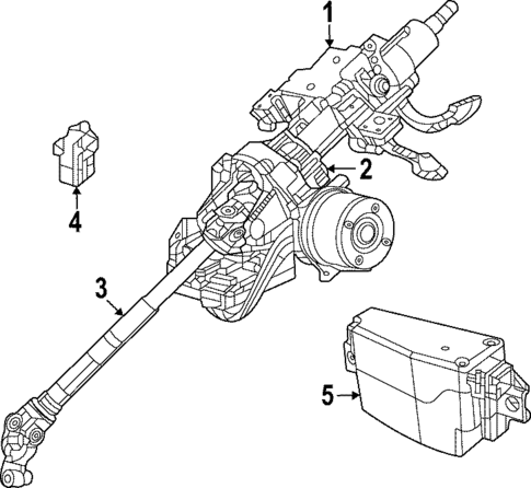 Shaft & Internal Components for 2025 Jeep Grand Cherokee #0