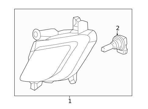 Bulbs - Chassis for 2014 Kia Sportage #1