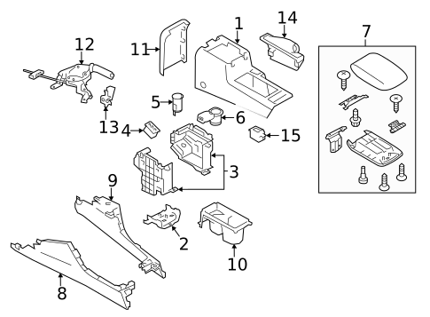 Switches for 2015 Subaru XV Crosstrek #1